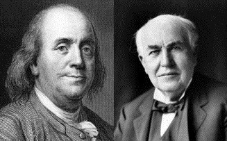 ماهو الفرق بين مكتشف الكهرباء ومخترع المصباح الكهربائي